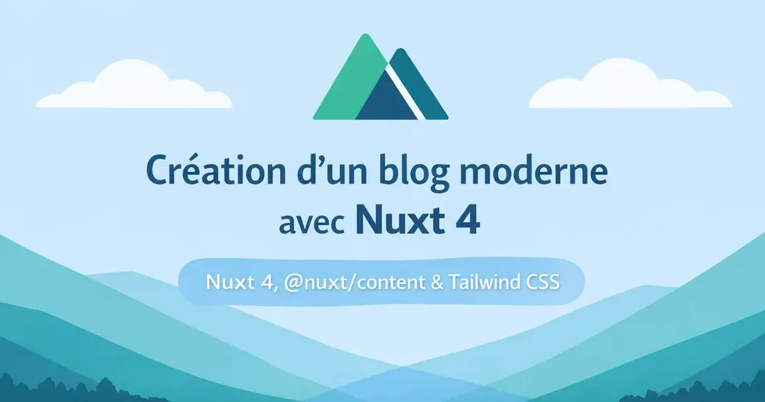 Création d'une plateforme moderne avec Nuxt 4
