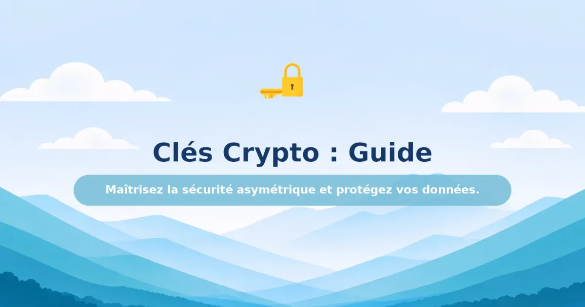 Comprendre les Clés Privées et Publiques en Cryptographie