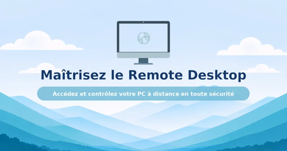 Comprendre le Remote Desktop : Accéder à son ordinateur à distance